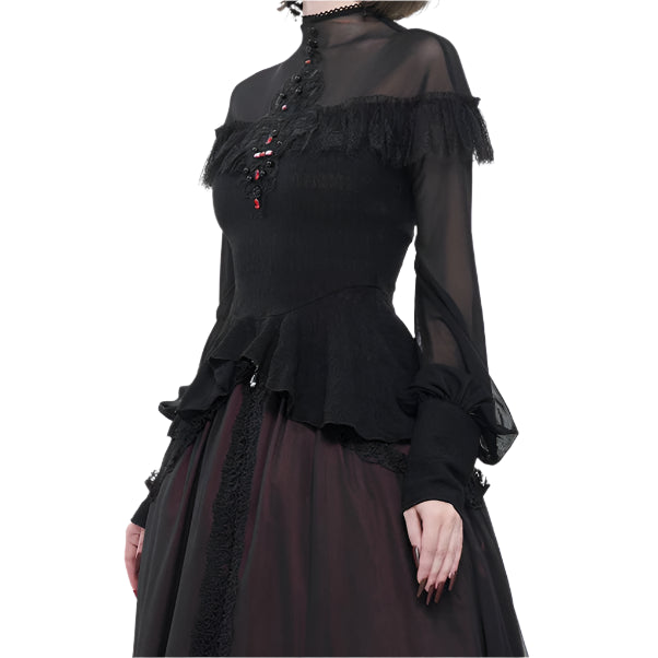 Damian Darling Gothic Top by Eva Lady