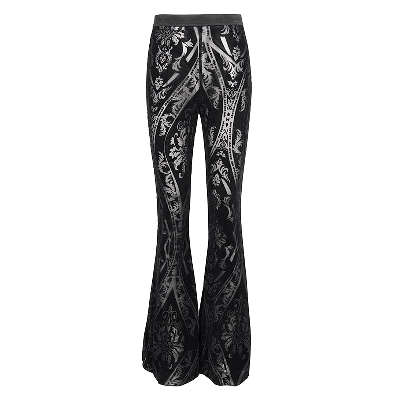 Salem Gothic Flare Pants by Devil Fashion