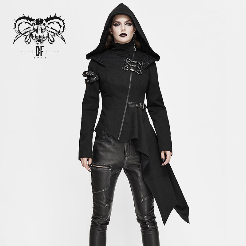 Ghost Asymmetric Jacket by Devil Fashion – The Dark Side of Fashion