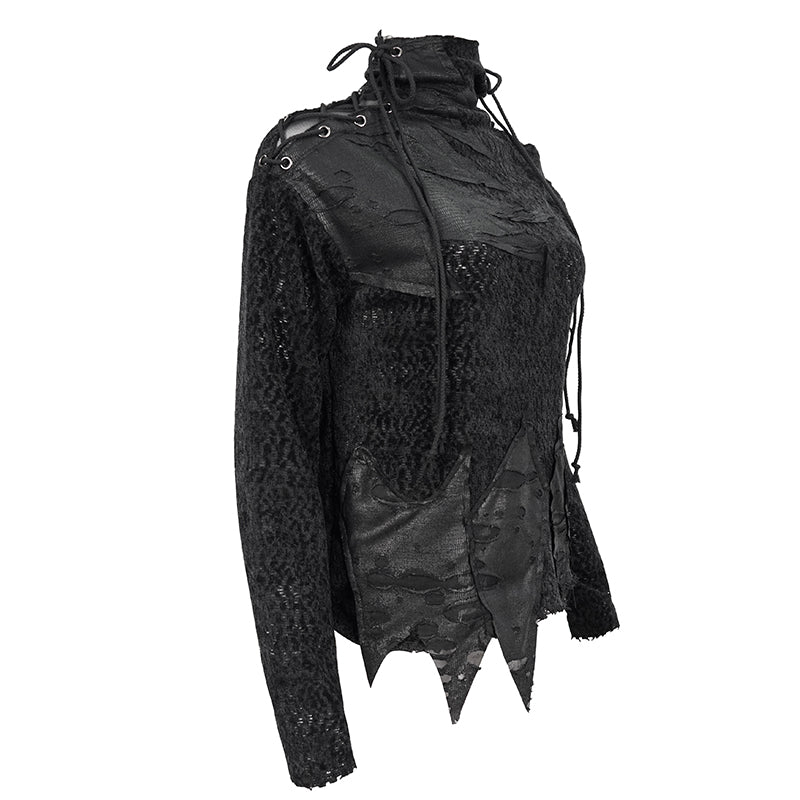 Gretchen Gothic Sweater Top by Devil Fashion
