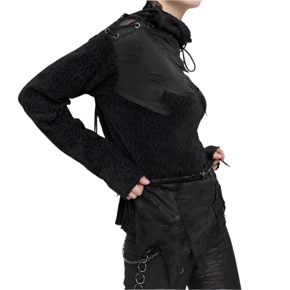Gretchen Gothic Sweater Top by Devil Fashion