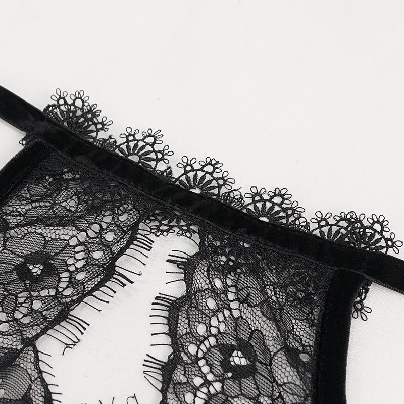 Bathory Lace Bralette Top by Eva Lady