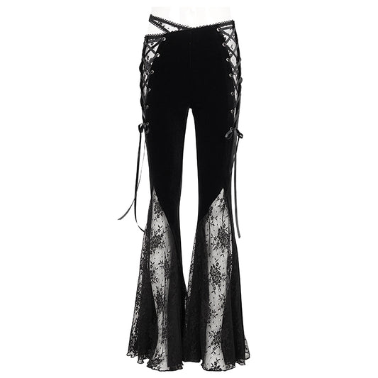 Romantic Phantom Flare Pants by Devil Fashion