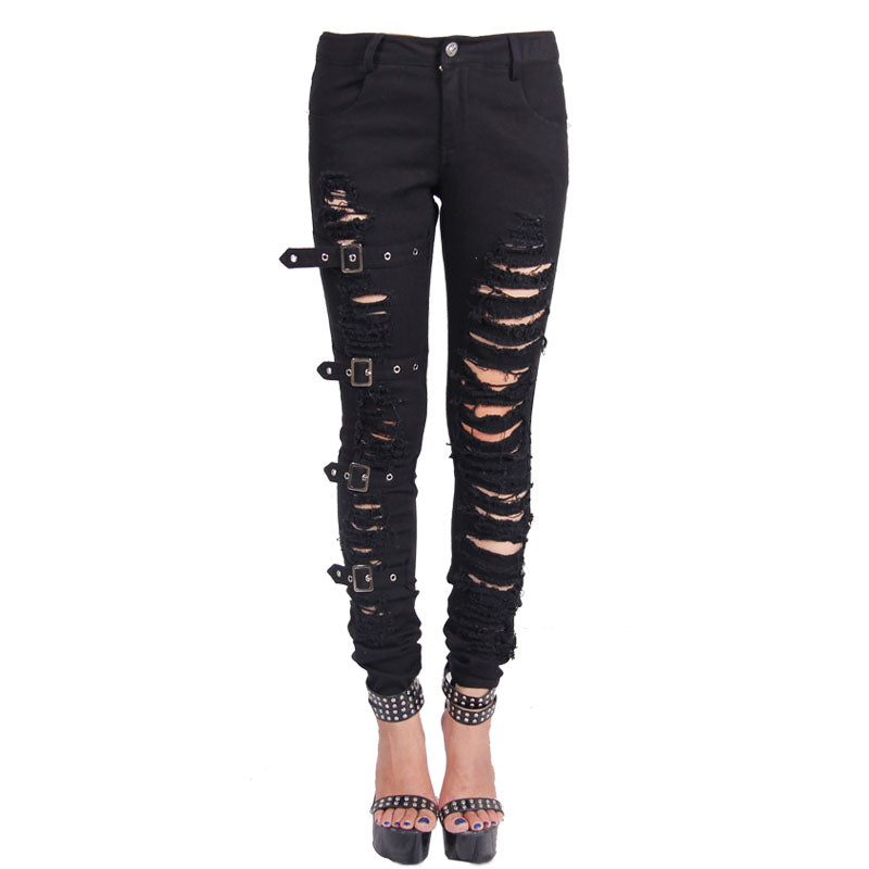 Rogue Ripped Pants by Devil Fashion