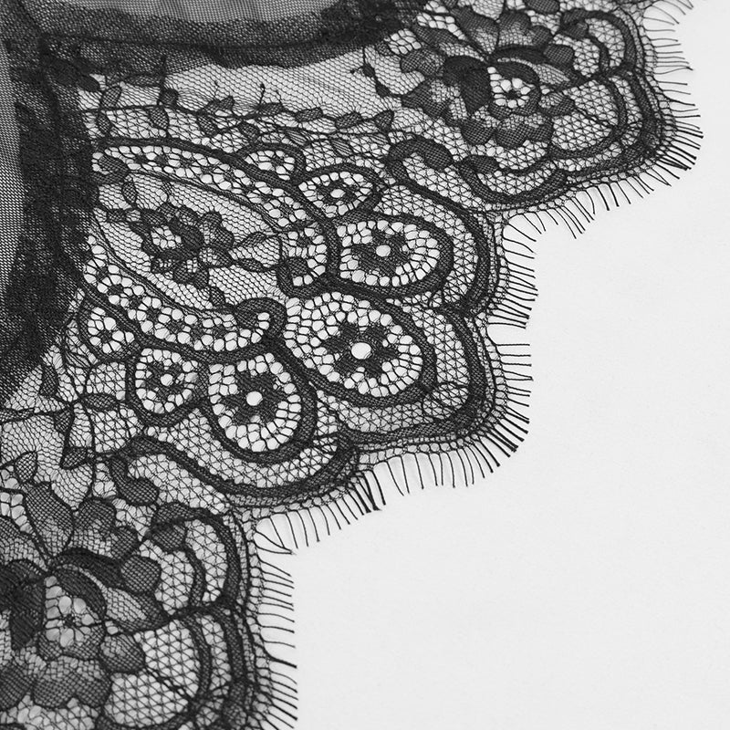 Ligeria Gothic Lace Nightgown Dress by Eva Lady