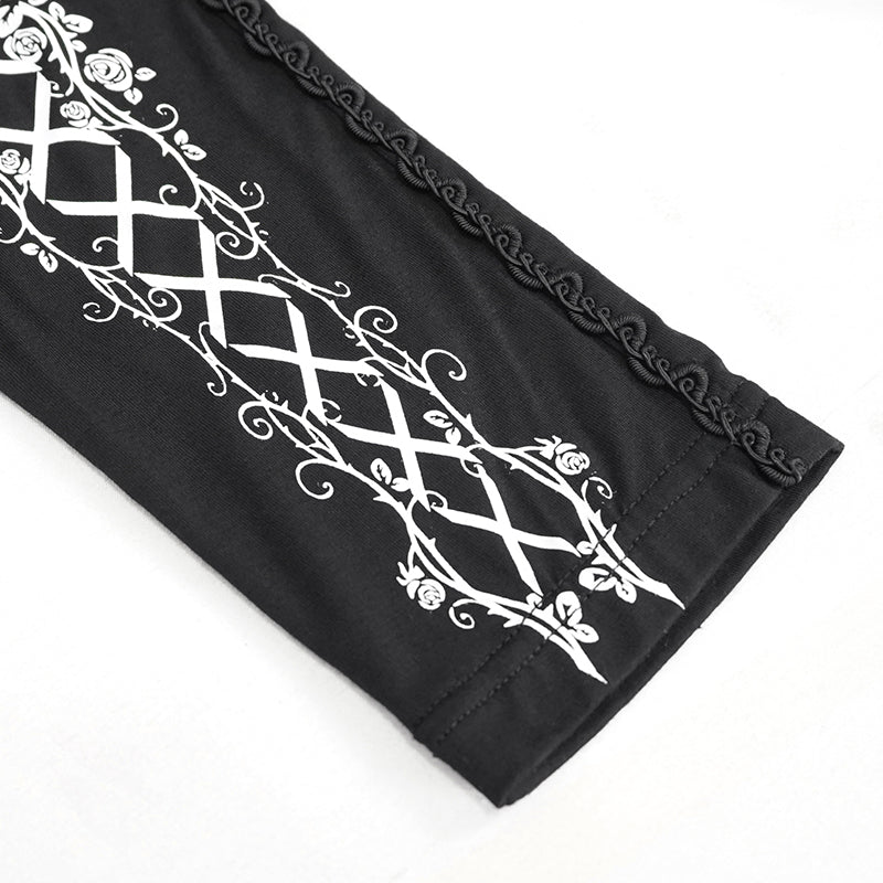 Queen Dollie Rose Leggings by Devil Fashion