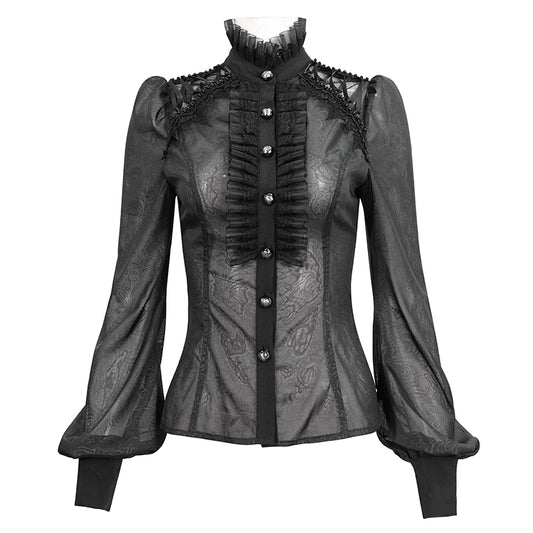 Just One Bite See Through Top by Devil Fashion