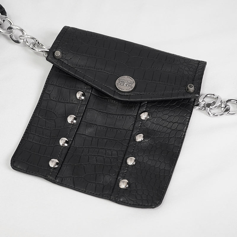 Damien Faux Leather Pants by Devil Fashion