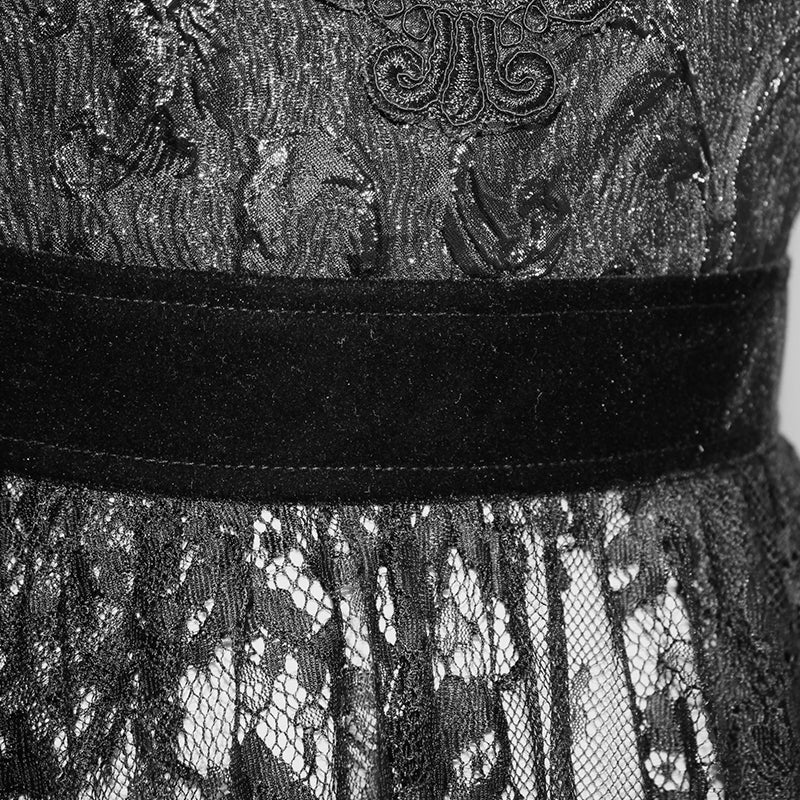 Anna Rose See-through Lace Dress by Eva Lady