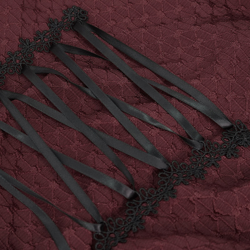 Red Bed of Roses Off the Shoulder Top by Devil Fashion