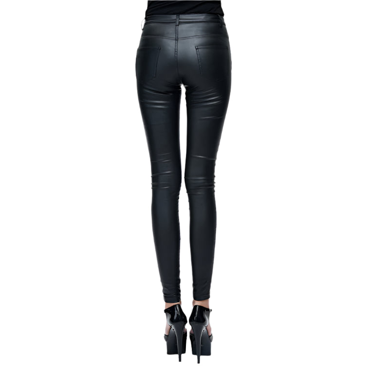 Draven Faux Leather Pants by Devil Fashion