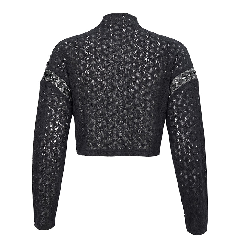 Riley Reaper Sweater Top by Devil Fashion