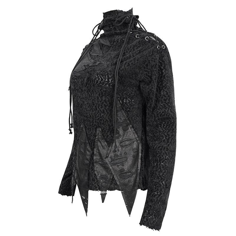 Gretchen Gothic Sweater Top by Devil Fashion