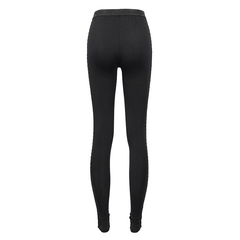 Queen Dollie Rose Leggings by Devil Fashion