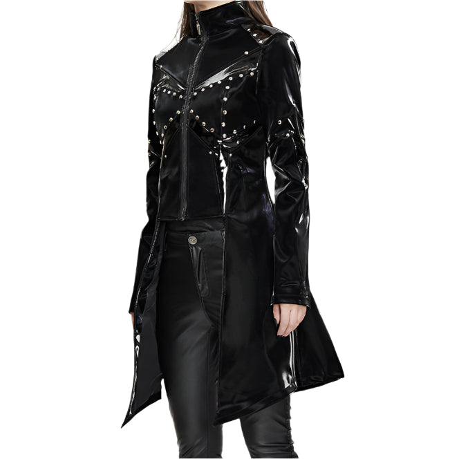 Chaos PU Leather Jacket by Devil Fashion