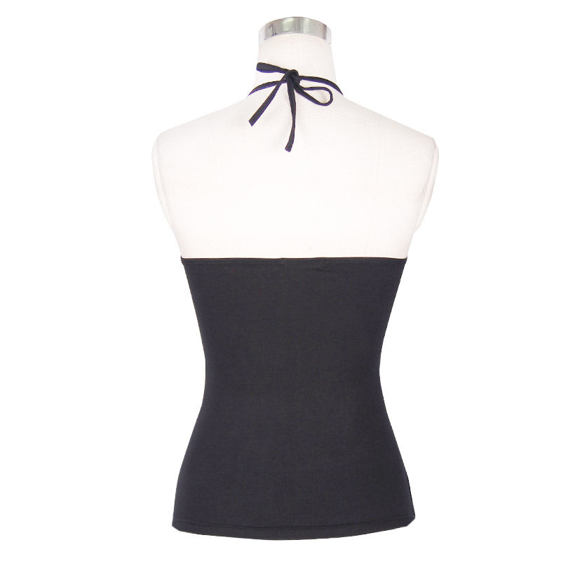 Spiderweb Halter Top Devil Fashion