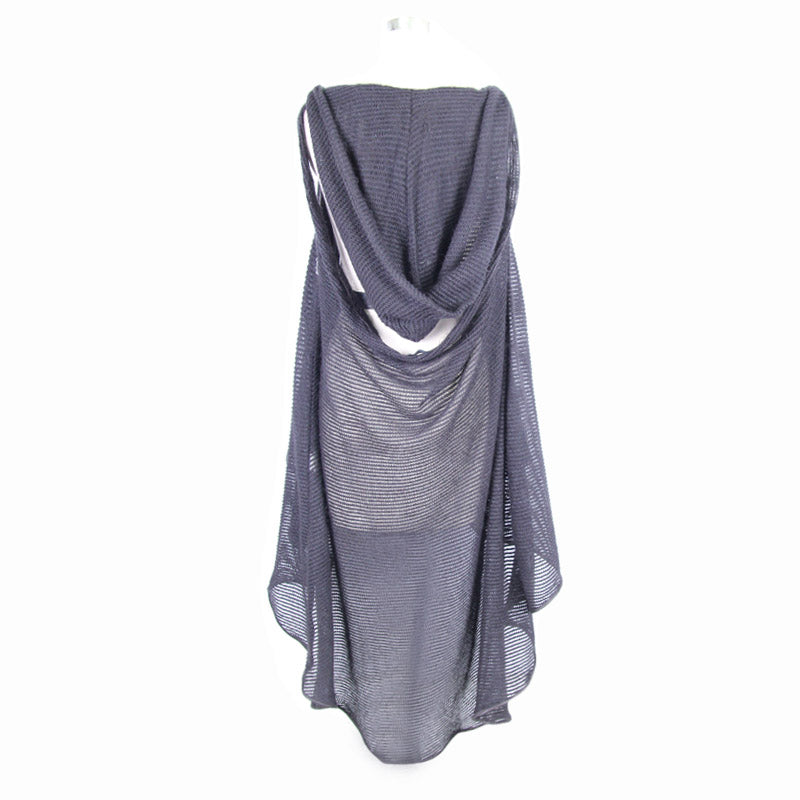 Underground Hooded Vest Cape by Devil Fashion
