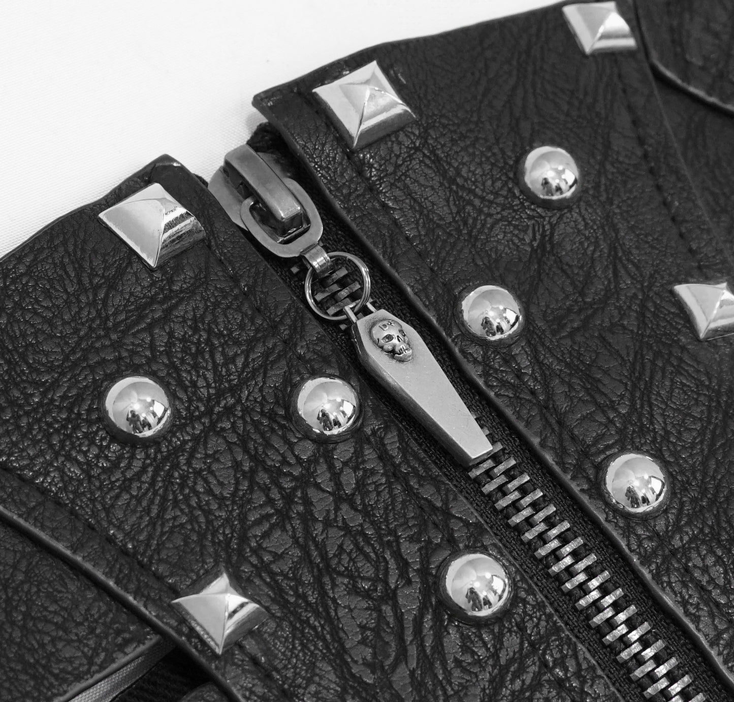 Forgotten Corpse Faux Leather Corset Belt by Devil Fashion