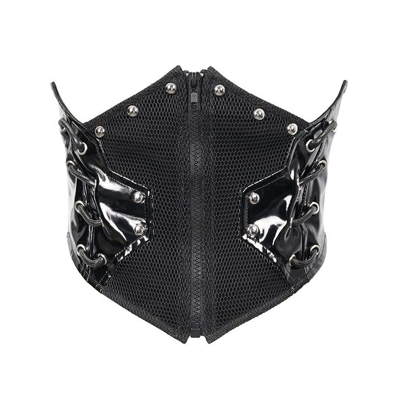 Faux Leather Corset Belt