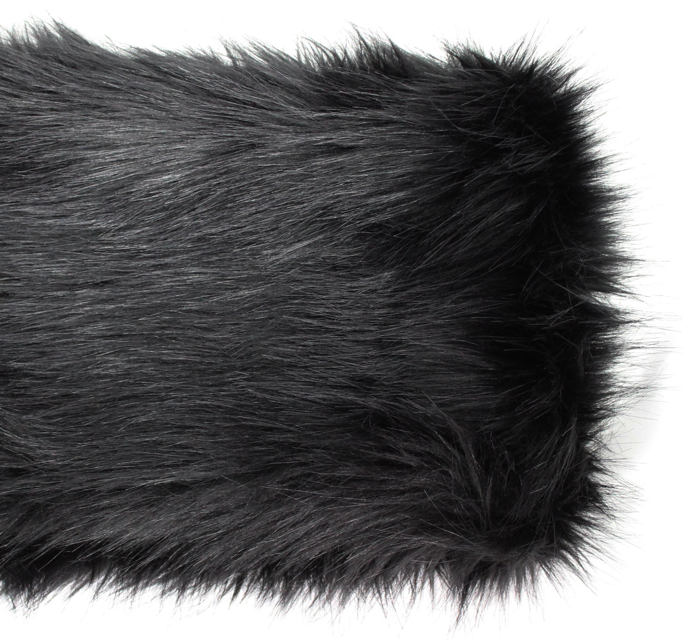 Trust The Raven Faux Fur Coat by Devil Fashion