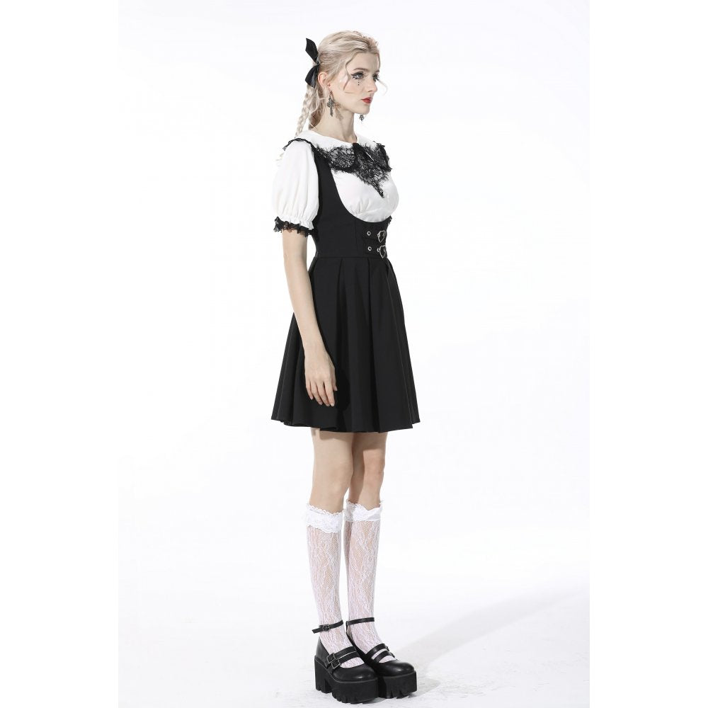 Wild Hearts Suspender Dress by Dark In Love