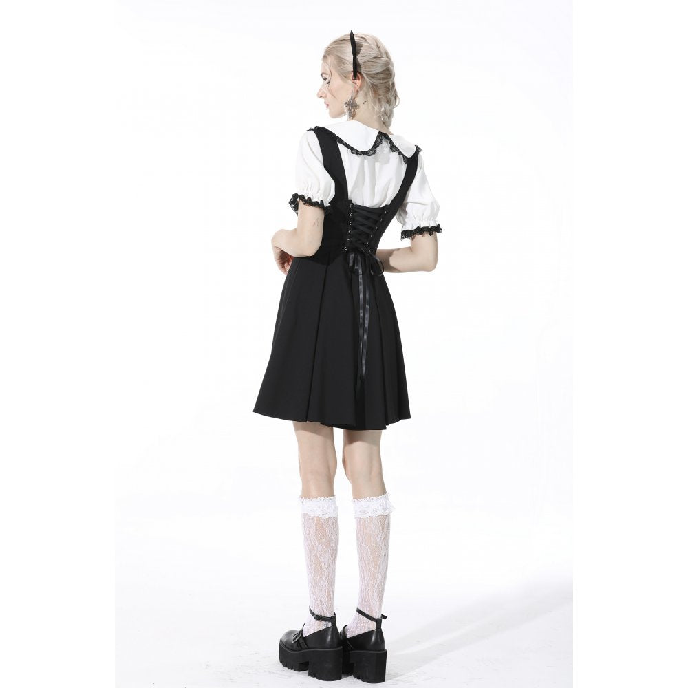 Wild Hearts Suspender Dress by Dark In Love
