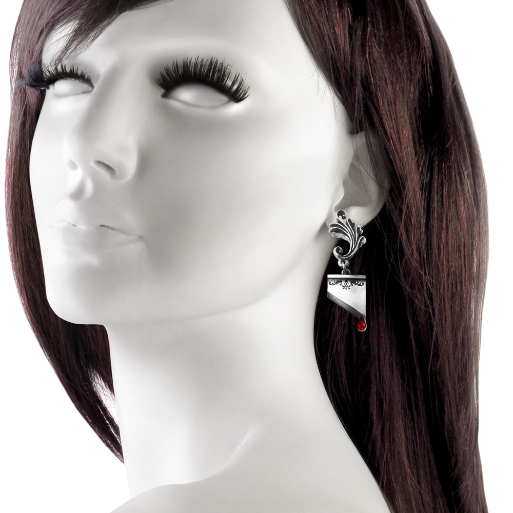 Marie Antoinette Earrings by Alchemy Gothic