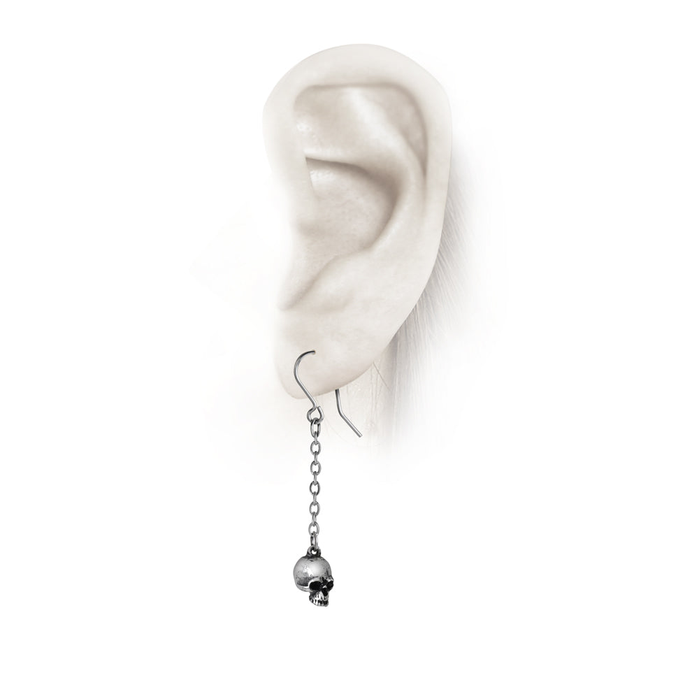 Deadskull Earrings by Alchemy Gothic