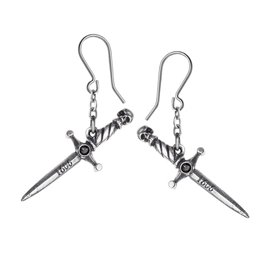 Hand Of Macbeth Earrings by Alchemy Gothic