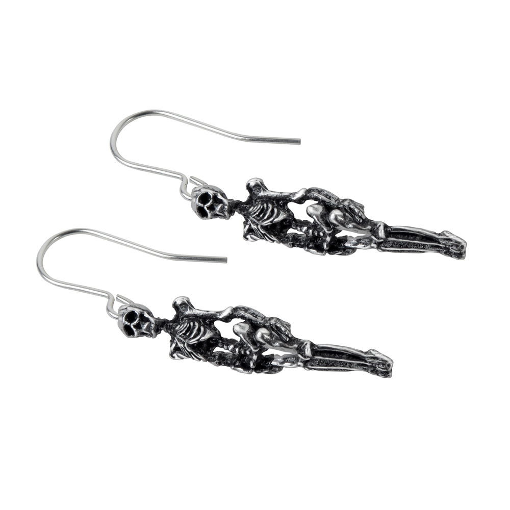 Skeleton Earrings by Alchemy Gothic