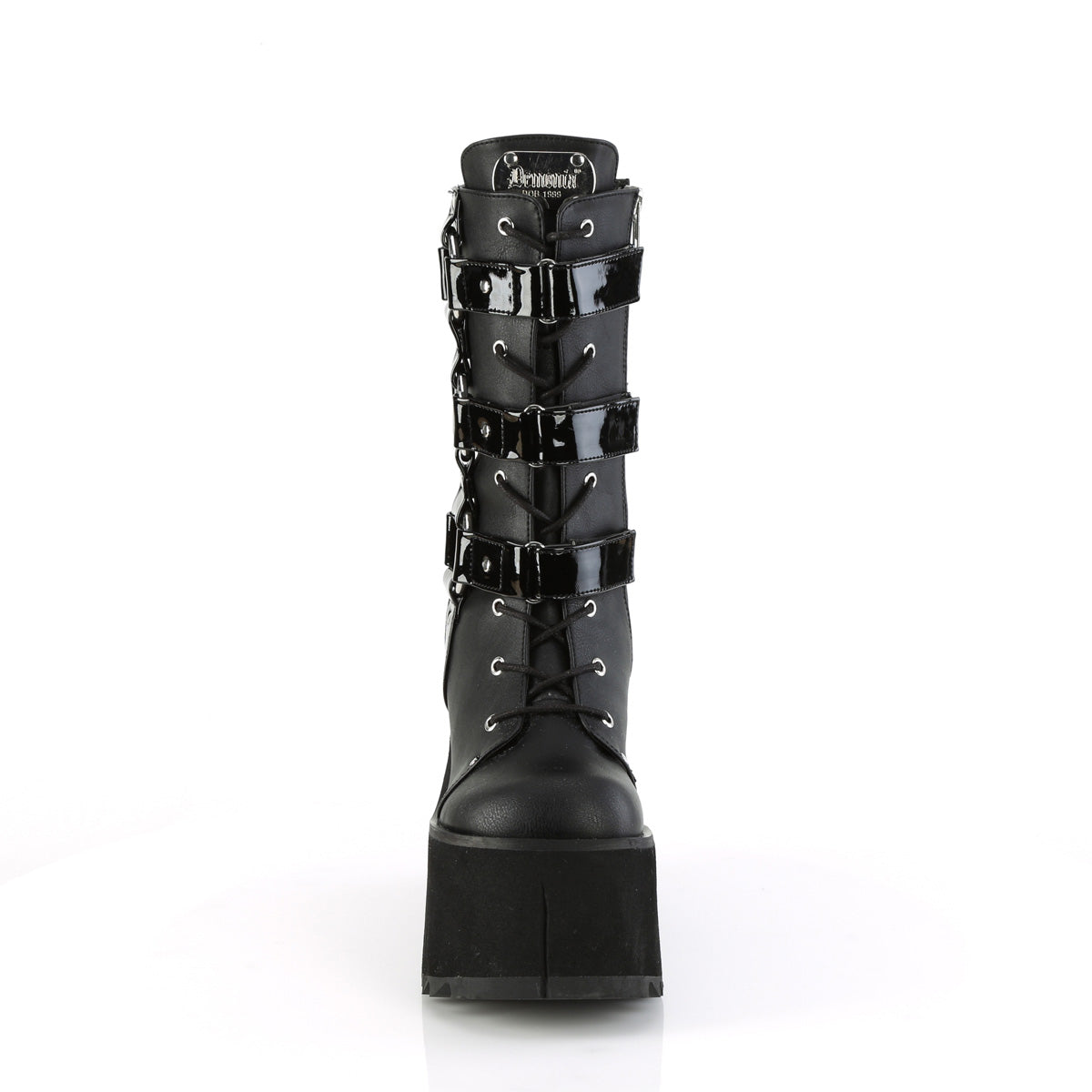 KERA-110 O Ring Platform Boots by Demonia