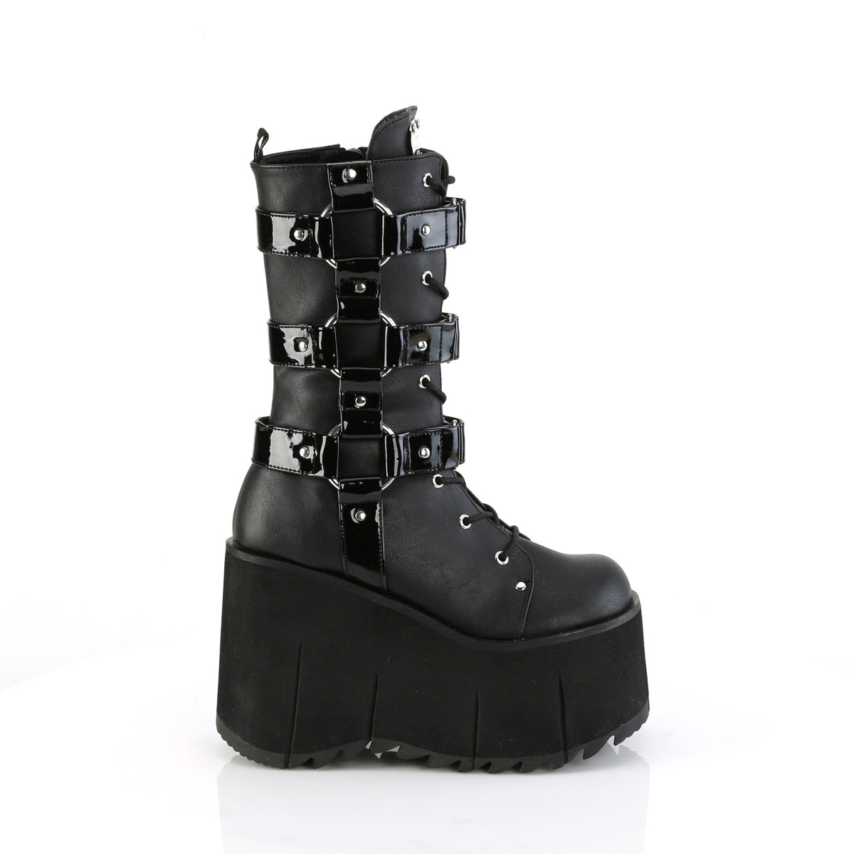 KERA-110 O Ring Platform Boots by Demonia