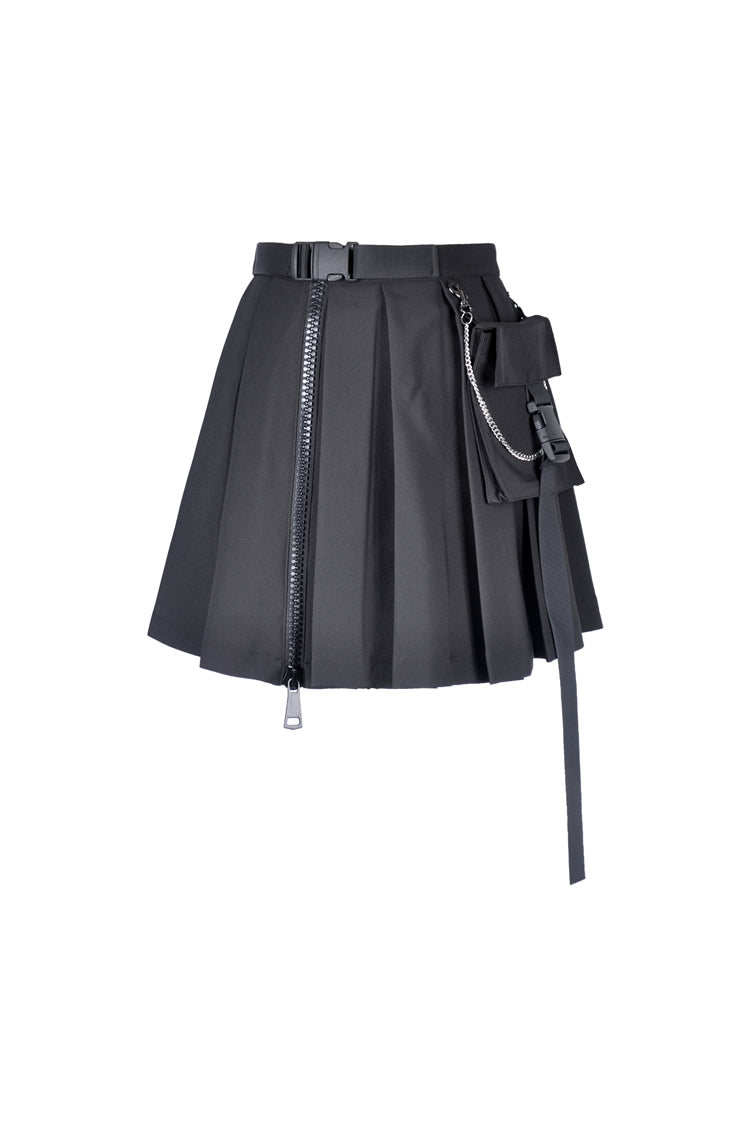 Punk Pleated Skirt by Dark In Love – The Dark Side of Fashion