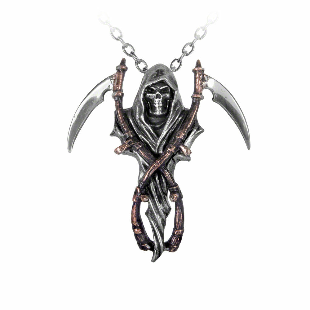 The Reapers Arms Pendant Necklace by Alchemy Gothic
