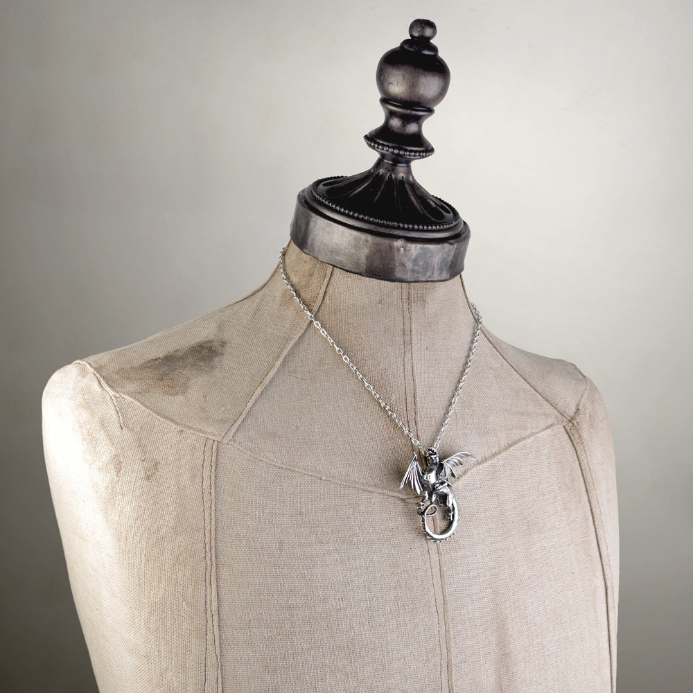 The Whitby Wyrm Pendant Necklace by Alchemy Gothic