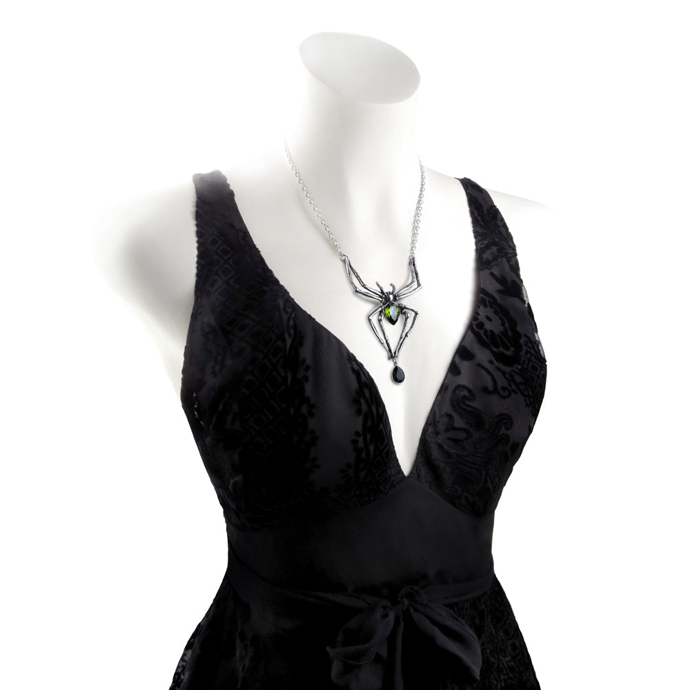 Emerald Venom Necklace by Alchemy Gothic