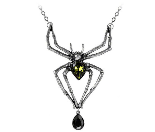 Emerald Venom Necklace by Alchemy Gothic