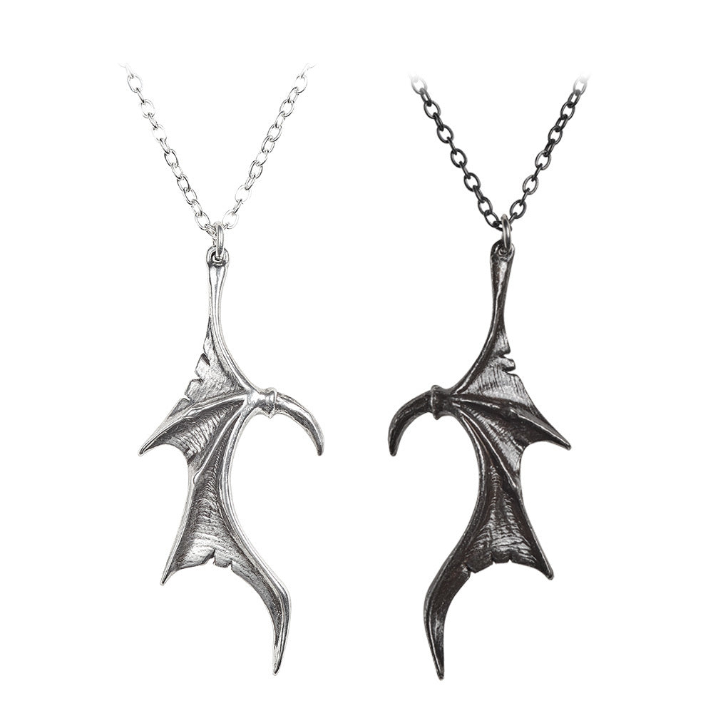 Darkling Heart Necklace Pair by Alchemy Gothic