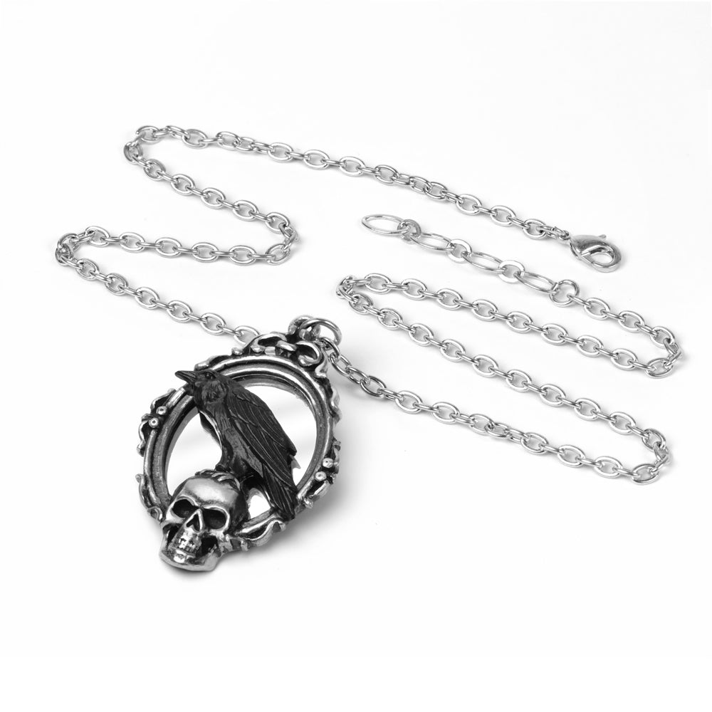 Reflections of Poe Pendant Necklace by Alchemy Gothic
