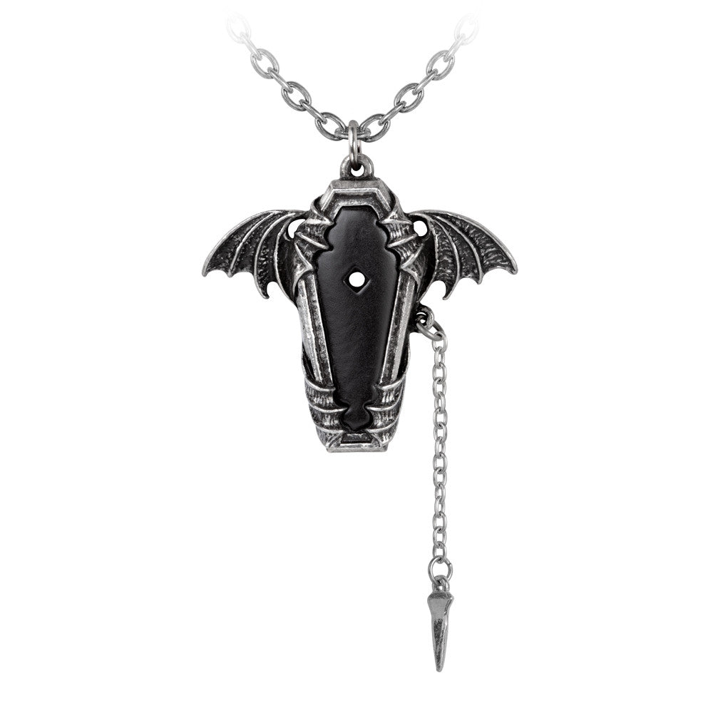 Eternal Sleep Pendant Necklace by Alchemy Gothic