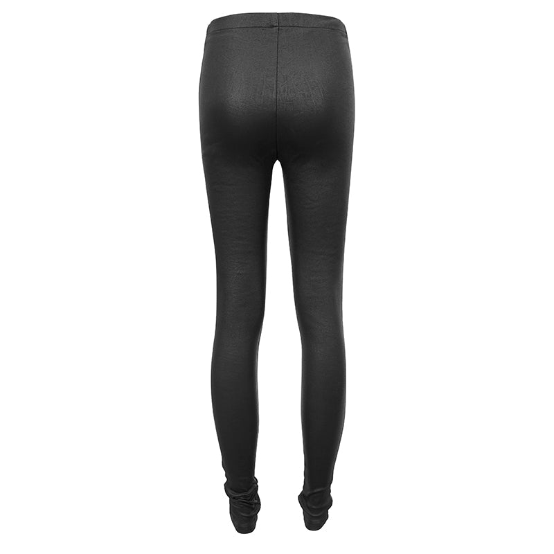 Creepy Bones Leggings by Devil Fashion