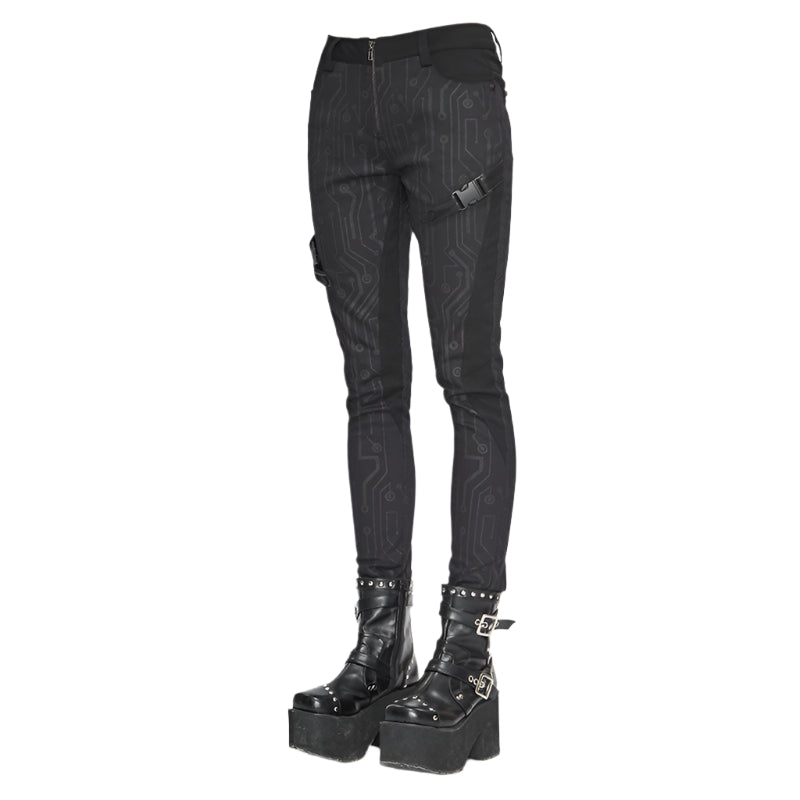 Lost Circuit Pants by Devil Fashion