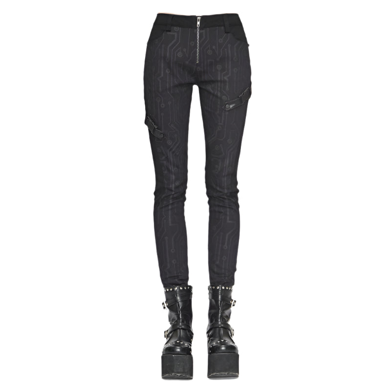 Lost Circuit Pants by Devil Fashion