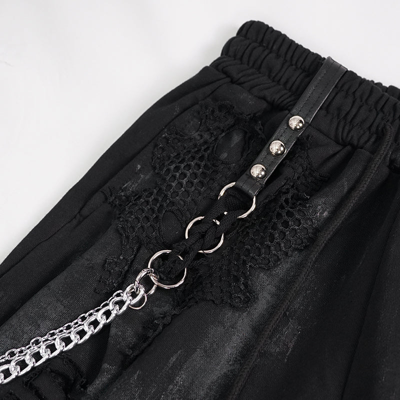 Burnt Out Pants by Devil Fashion