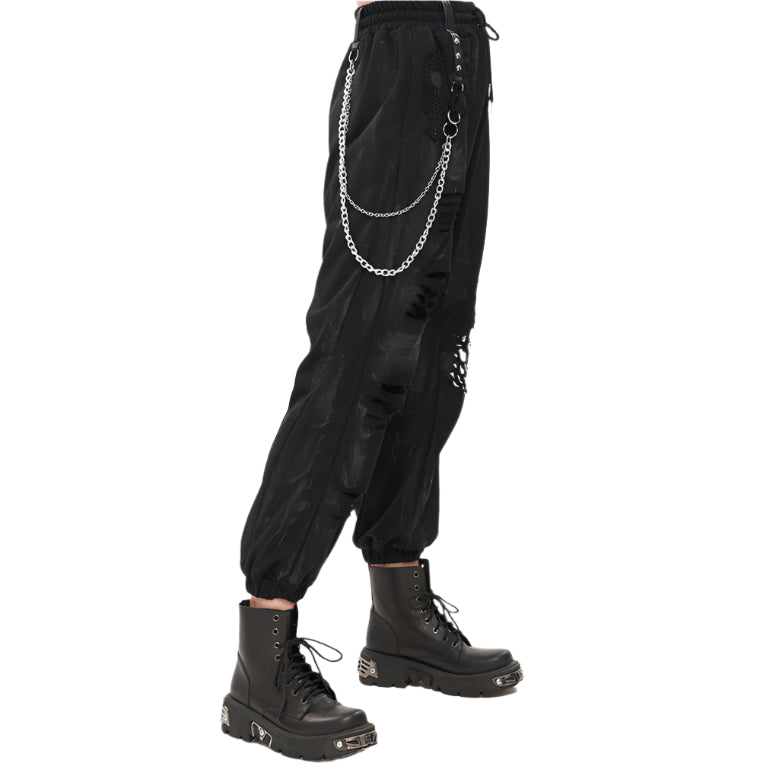 Burnt Out Pants by Devil Fashion