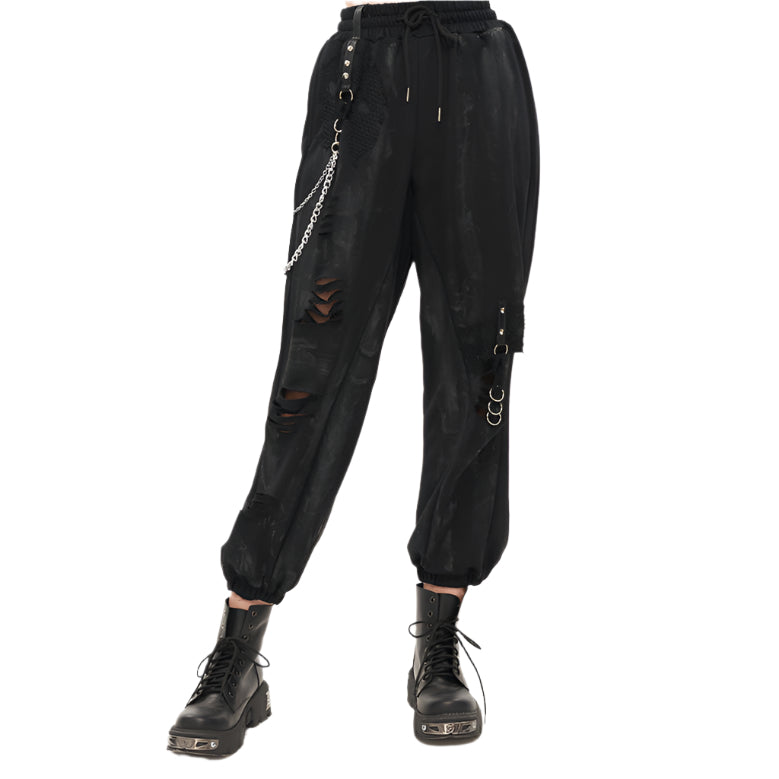 Burnt Out Pants by Devil Fashion