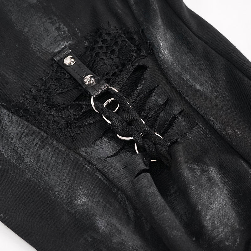 Burnt Out Pants by Devil Fashion