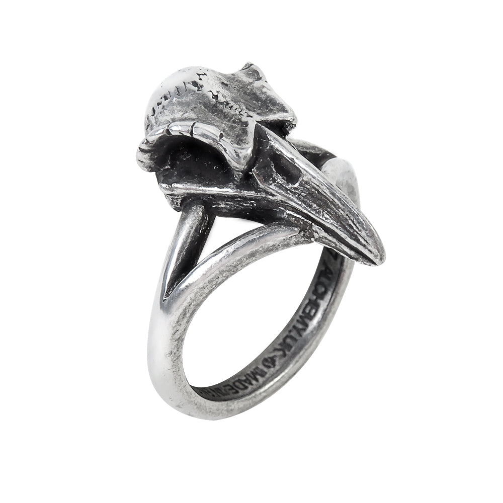 Rabeschadel Kleiner Ring by Alchemy Gothic