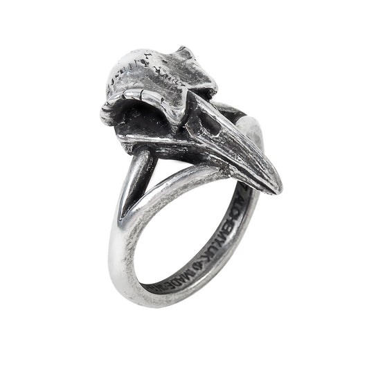 Rabeschadel Kleiner Ring by Alchemy Gothic