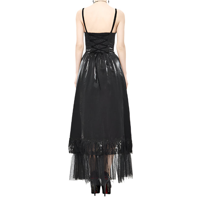 Singing Wraith Black Dress by Devil Fashion